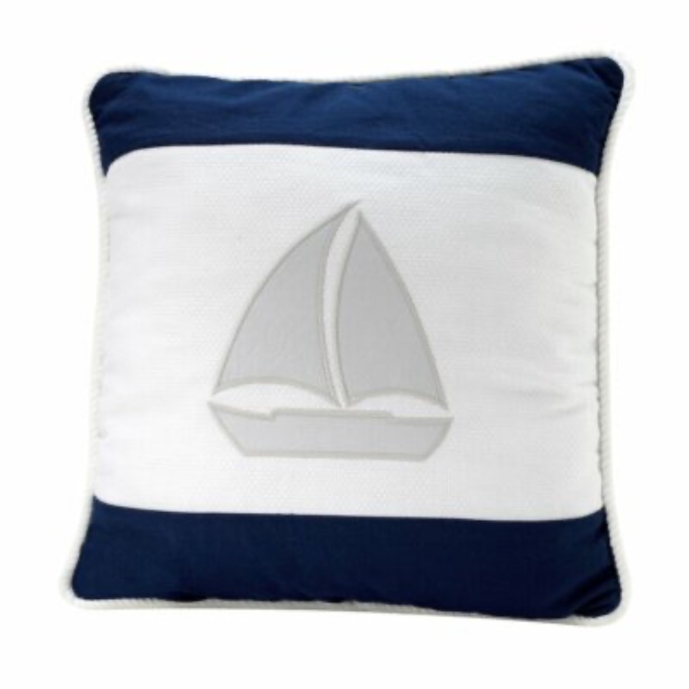 Nautica Kids Decorative Pillow  blue